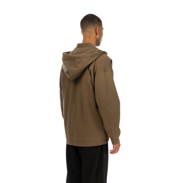 maharishi | Drone Eagle Hooded Sweat Kimono Maha Olive - Concrete