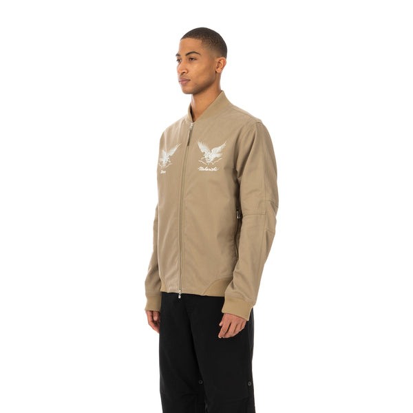 maharishi | Drone Eagle Organic Tour Jacket Sand - Concrete