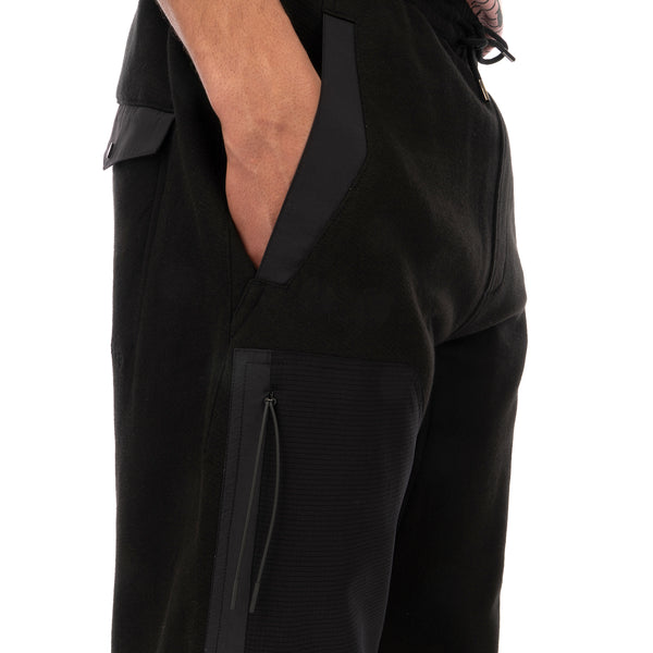 maharishi | Organic Tech Sweatpants Black - Concrete