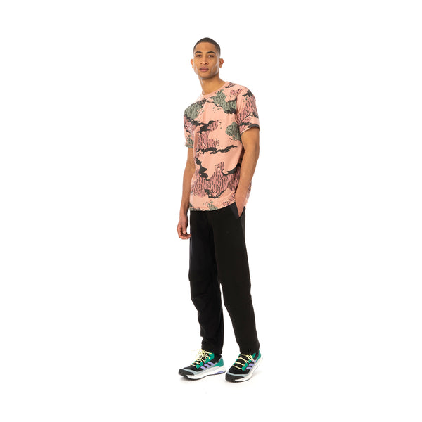 maharishi | Vegetable Dyed Tech Trackpants Black Bamboo - Concrete