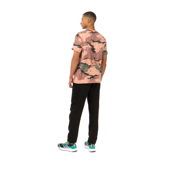 maharishi | Vegetable Dyed Tech Trackpants Black Bamboo - Concrete