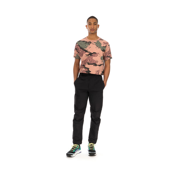 maharishi | Vegetable Dyed Tech Trackpants Black Bamboo - Concrete