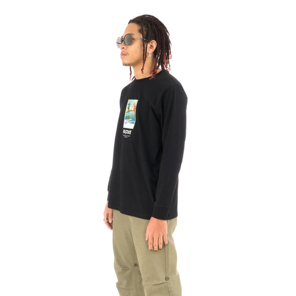 maharishi | Agaric Flight T-Shirt Black - Concrete