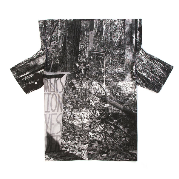 Marios x Goshka Macuga Banner Shirt Print Gas - Concrete
