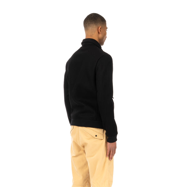 maharishi | Ghillie Flight Jacket Melton Wool Black - Concrete
