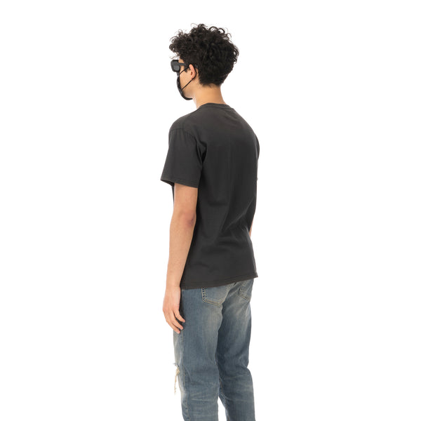 REPRESENT | Regular Fit Logo T-Shirt Vintage Black - Concrete