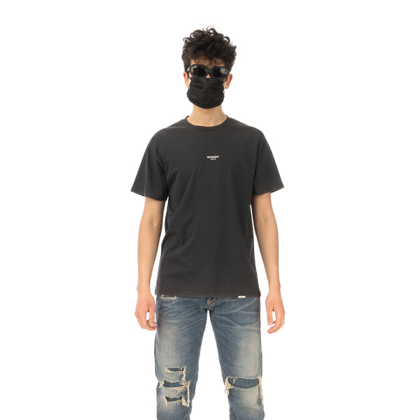 REPRESENT | Regular Fit Logo T-Shirt Vintage Black - Concrete