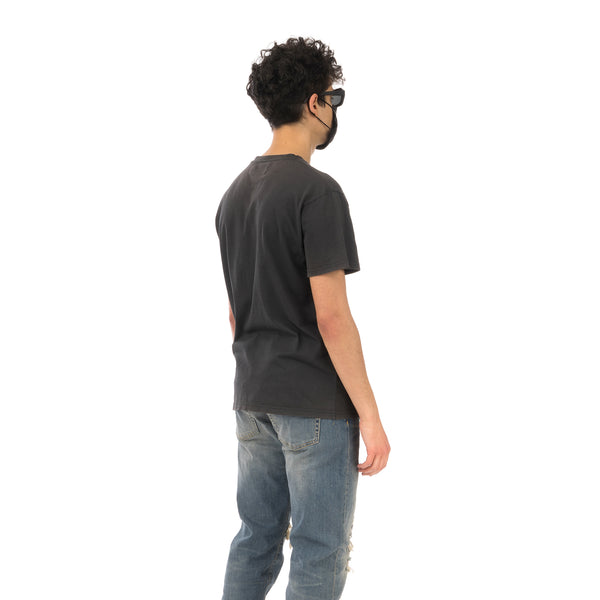 REPRESENT | Regular Fit Logo T-Shirt Vintage Black - Concrete