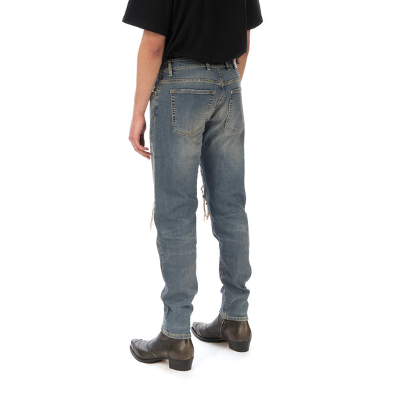 REPRESENT | Relaxed Underwork Denim Light Indigo - Concrete