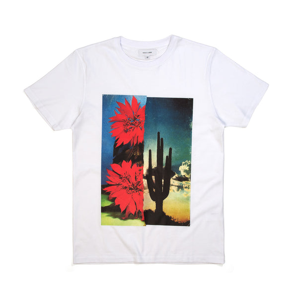 Soulland | Grimm T-Shirt White - Concrete
